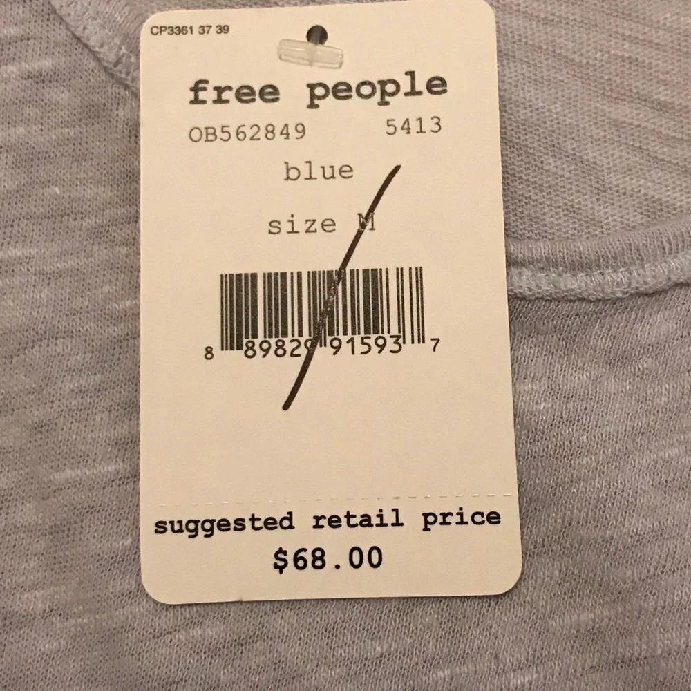 Free People Linen Blend Top - Picture 5 of 5